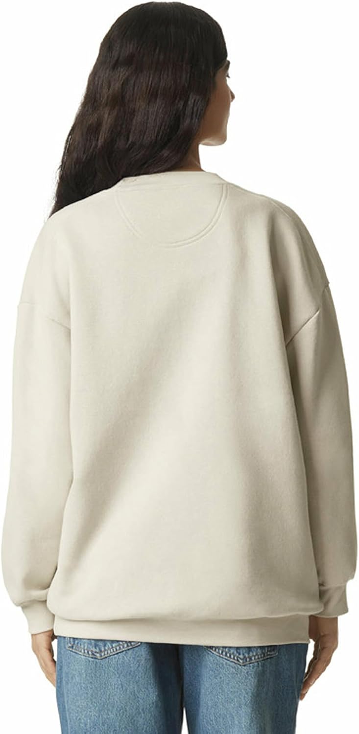 American Apparel Unisex Adult Reflex Fleece Crewneck Sweatshirt, Grf496aa Bone