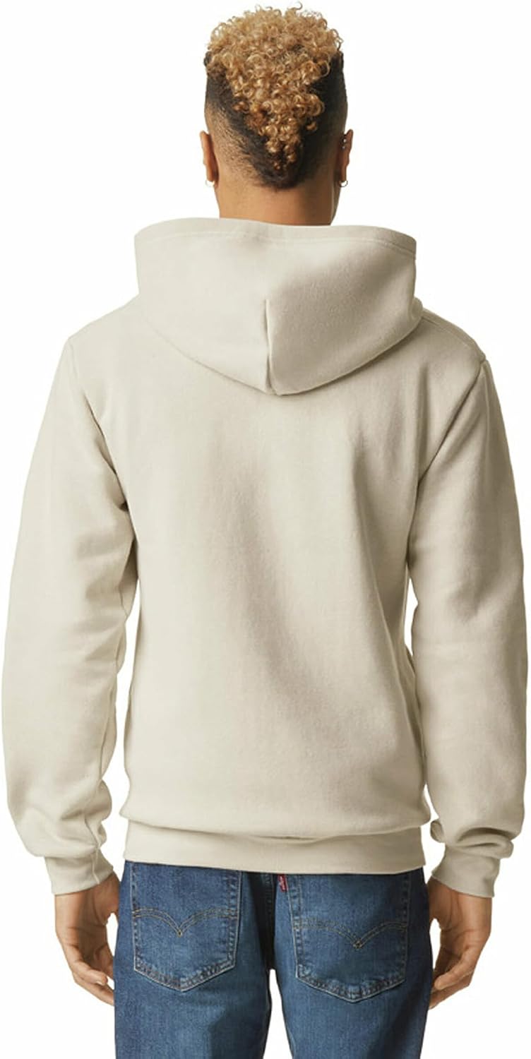 American Apparel Unisex Adult Reflex Fleece Full Zip Hoodie Sweatshirt, Grf497aa Bone
