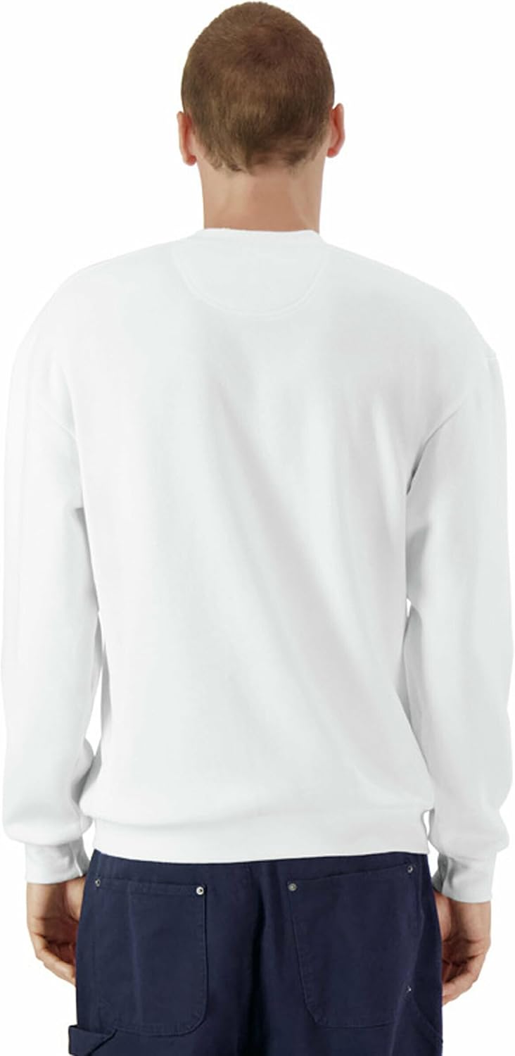American Apparel Unisex Adult Reflex Fleece Crewneck Sweatshirt, Grf496aa White
