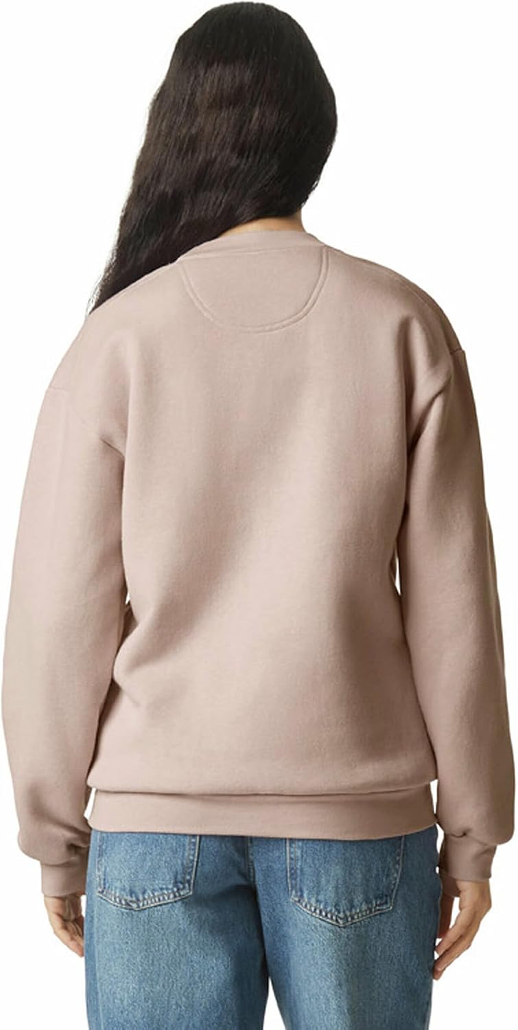 American Apparel Unisex Adult Reflex Fleece Crewneck Sweatshirt, Grf496aa Blush