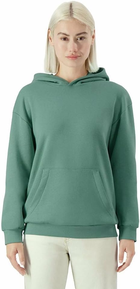 American Apparel Unisex Adult Reflex Fleece Pullover Hoodie Sweatshirt, Grf498aa Arctic