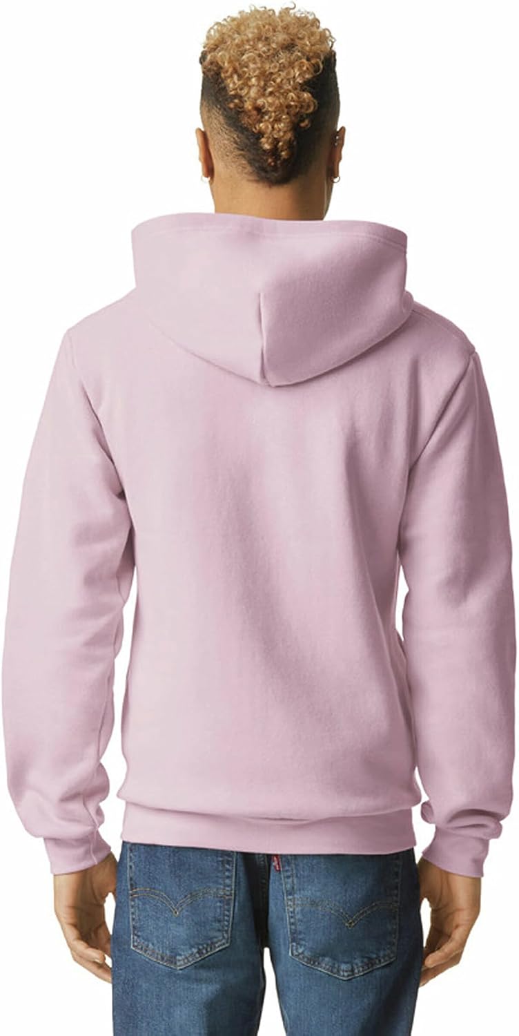American Apparel Unisex Adult Reflex Fleece Full Zip Hoodie Sweatshirt, Grf497aa Blush