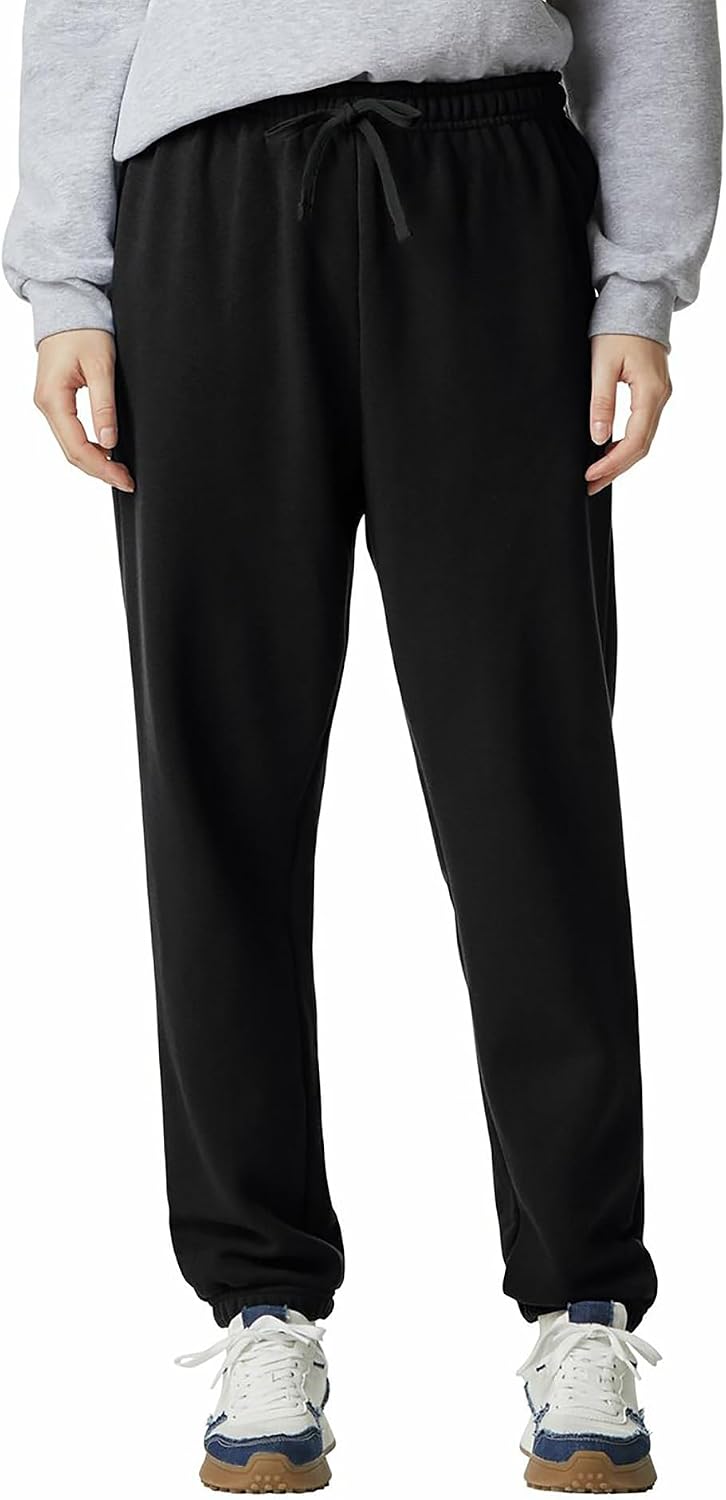 American Apparel Unisex Adult Reflex Fleece Sweatpants, Grf491aa Black
